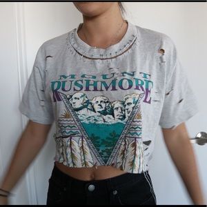 Vintage crop top